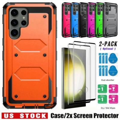 Funda protectora resistente a prueba de golpes para teléfono Samsung Galaxy S23 S22 S21 S20+ Ultra S10 Foto 1 de 4
