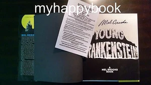 SIGNIERT Young Frankenstein von Mel Brooks, Hardcover-Buch, signiert, neu - Bild 1 von 10