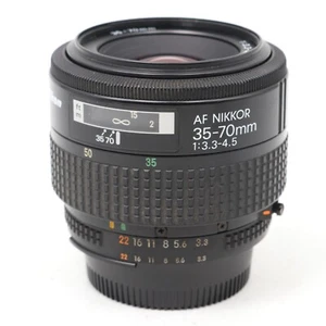 Nikon AF Zoom Nikkor 35-70mm F3.3-4.5 Lens From JAPAN [Near MINT]  - Picture 1 of 12