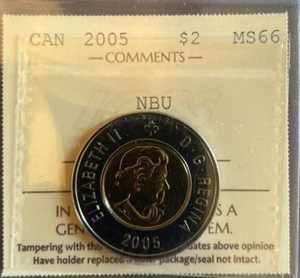 Canada - 2 Dollars - 2005 - NBU - ICCS Certified - MS-66 - Picture 1 of 3