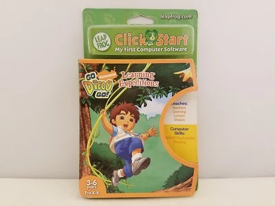 LeapFrog Click Start | Nickelodeon Go Diego Go! Learning Expeditions | 22673 NEW - Image 1 of 4
