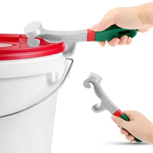 5 Gallon Aluminum Bucket Opener Lid Pail Remover Drum Wrench for Home Industrial - Picture 1 of 7