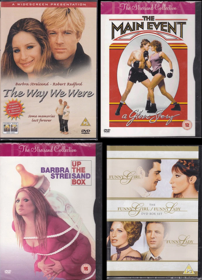 Barbra Streisand DVDs - New & Sealed UK R2 Pal DVD ---------   select - Image 1 of 1
