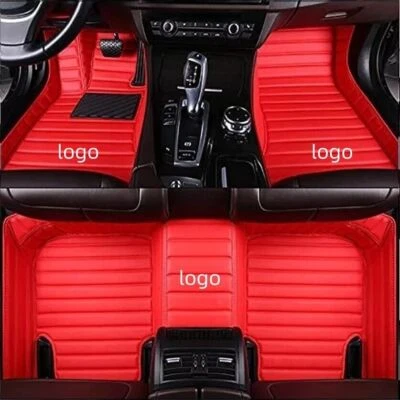 Car Floor Mats Trunk Mats for Peugeot All Models luxury Waterproof Carpet Liners - Image 1 of 4