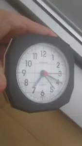 Europa 245.031 QUARTZ VINTAGE COLLECTION ALARM CLOCK REVEIL SVEGLIA WATCH 70's - Imagen 1 de 12