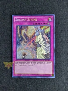 Yu-Gi-Oh! | Solemn Strike | 1st Edition MP16-EN231 Secret Rare | NM+ - Picture 1 of 3