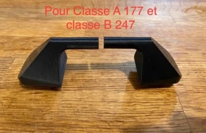 🚗 x2 Support Plage Arrière Mercedes Benz Classe A et Classe B Axe Guide Embout - Photo 1/3