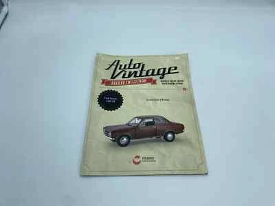 FASCICOLO PER MODELLINO FORD ESCORT 1300GT AUTOVINTAGE DELUXE COLLECTION #45 (44 - Immagine 1 di 4