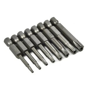 High Quality Material Bit 50mm 8 Pcs Alloy Steel Five-point For Air Drills - Picture 1 of 12