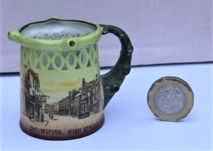 Chelmsford High Street Miniatur Souvenir Puzzle Krug - Vintage Becher ""Versuchen Sie zu trinken - Bild 1 von 7