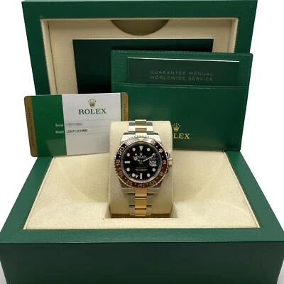 Автоматические мужские часы Rolex GMT-Master II 126711CHNR Everose Gold Root Beer  - Изображение 1 из 4