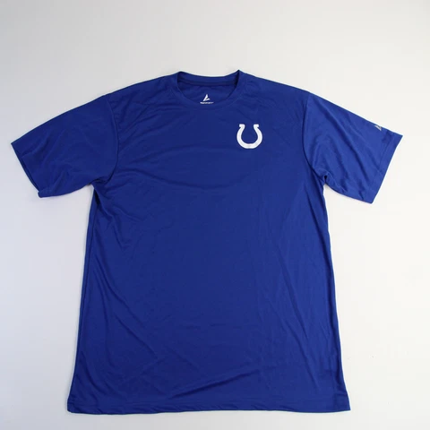 Indianapolis Colts BSN Sports Short Sleeve Shirt Men's Blue New Cover