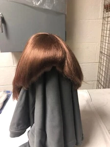 Brown Soft Mullet Wig Costume Halloween Party New - Picture 1 of 2