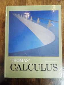 Thomas' Calculus 13th Edition Hardcover Textbook - Picture 1 of 5