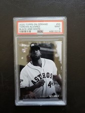 2020 Topps On Demand Black and White Yordan Alvarez ROOKIE, Low Pop!, #55...