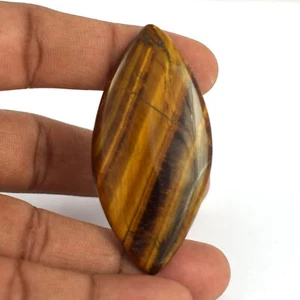 70.1 Cts Natural Tiger's Eye Cabochon Gemstone For Jewelry VG521 - Picture 1 of 4