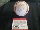 Andy Petitte & Phil Hughes Certified Authentic Signed Autograph Baseball Cas Coa