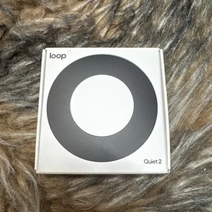 Loop Quiet 2 Rauschunterdrückung Ohrstöpsel - Schwarz - Neu Open Box - Bild 1 von 9