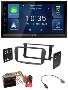 JVC DAB Bluetooth MP3 USB 2DIN Autoradio für Ford S-Max ab 2007 Mondeo schwarz - Bild 1 von 10