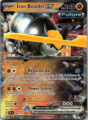 Iron Boulder ex Double Rare SV05: Temporal Forces 099/162 NM - Image 1 of 2
