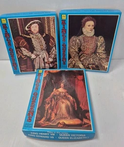 KG Spiele Könige und Königinnen Puzzle 400 Teile 3 x Puzzles - Bild 1 von 8