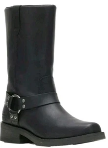 Harley-Davidson Men's Korsen Riding Cowboy Western Zip Boots Brown size UK 6 39 - Bild 1 von 4