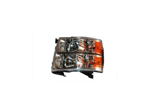 Left Headlight Assembly For 07-14 Chevy Silverado 1500 2500 HD 3500 LS LT ZM37V4 - Image 1 of 1