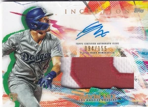 Gavin Lux - /155 Patch ((AUTO)) - 2020 Topps Inception - Bild 1 von 2