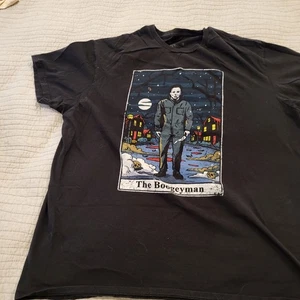 Halloween Mens T-Shirt - Michael Myers The Boogeyman Horror Movie  XL - Picture 1 of 5