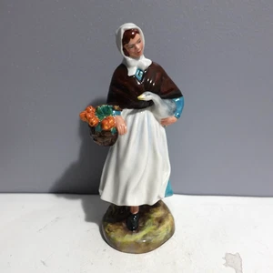 Figurina Royal Doulton "Country Lass" HN 1991 firmata Michael Doulton - Foto 1 di 11