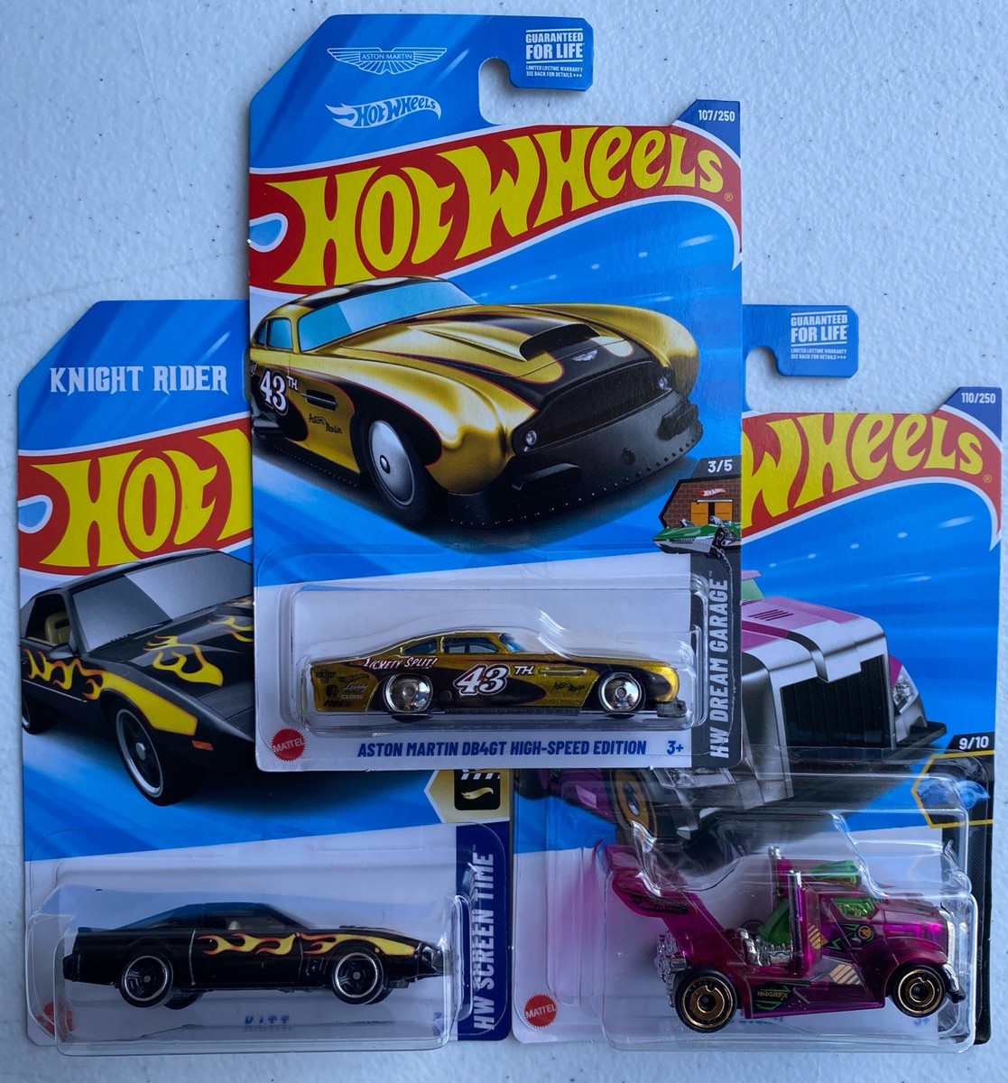 Hot Wheels Aston Martin 1:64 Scale Diecast Cars, Trucks Hot Wheels Aston Martin 1:64 Scale Diecast Cars, Trucks