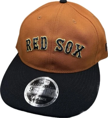 Boston Red Sox Cooperstown Collection New Era 9Fifty Snapback Or For Hat - OSFA - Image 1 of 4