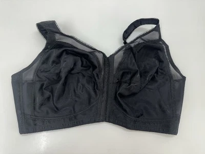 Sujetador Playtex 18 Hour Mujer Talla 46DD Negro Cierre Frontal Sin Alambres 4695 Foto 1 de 4