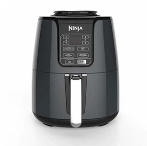 Freidora de Aire Ninja 4qt - Negra AF101: Acero Inoxidable, 1550W, Control Digital, - Imagen 1 de 2