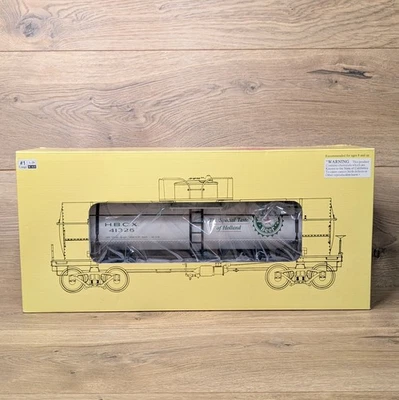 Aristocraft Trains Single Dome Chemical Tank Car Heineken ART-41326 1/29 New - Image 1 of 4