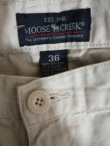 Moose Creek Men's 36 Brown Cotton Cargo Shorts - Picture 1 of 6