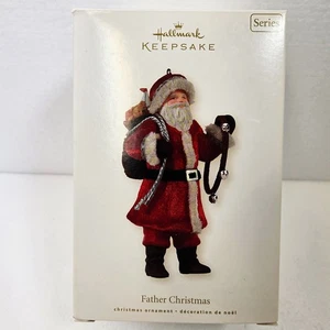 VINTAGE 2008 Hallmark Keepsake FATHER CHRISTMAS Ornament NIB 5th in Series - Picture 1 of 5