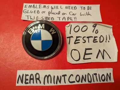 ✅EMBLEMA TRASERO BMW X3 E83 2004-2010 OEM Escotilla Roundel Insignia 51.14 3 401 005 NrMINT Foto 1 de 4