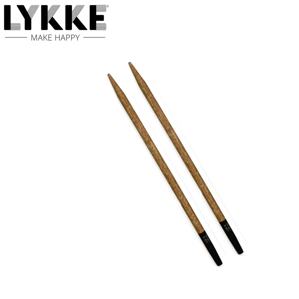 Lykke UMBER Nadelspitzen lang/ 1 Paar/ 3,50 - 12,00 mm f. Lykke Rundnadelsysteme - Bild 1 von 1