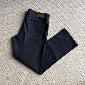 Hugo Boss Albany Candiani Men's Jeans Dark Blue 38x32 Straight Fit W38 L32 - Picture 1 of 18