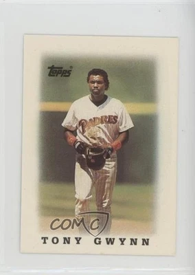 1988 Topps League Leaders Minis Tony Gwynn #74 HOF - Image 1 of 2