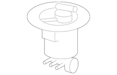 Genuine Mercedes-Benz Fuel Filter Unit 171-470-09-90 - Image 1 of 2