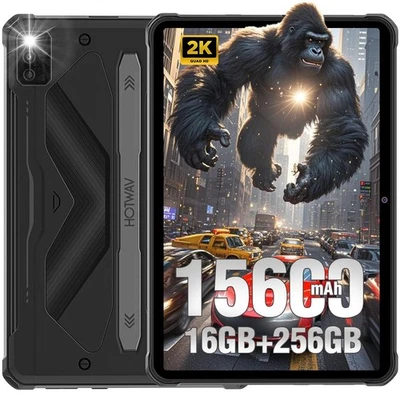 HOTWAV R6 Ultra Outdoor Tablet 4G-LTE Global Networ 10,4 Zoll Wasserdicht Tablet - Bild 1 von 4