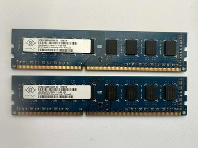 8GB total ( 2 X 4GB Nanya 2Rx8 PC3-102800U memory ) - Image 1 of 2