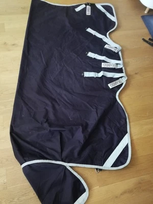 Horseware Rambo Wug Turnout lite, 0g, 155 cm, lila/silber - Bild 1 von 4