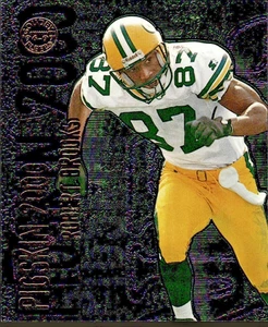 Robert Brooks 1997 Fleer Goudey Pigskin 2000 Mini Hobby Exclusive #4 1:5400 SP - Picture 1 of 2