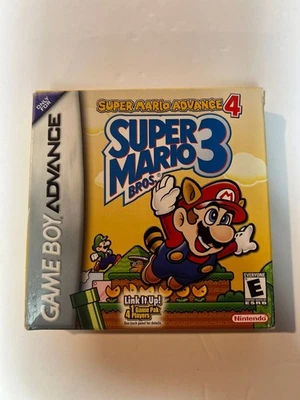 Super Mario Advance 4 / Mario Bros 3 Nintendo Game Boy Advance GBA CIB Completo Foto 1 de 3
