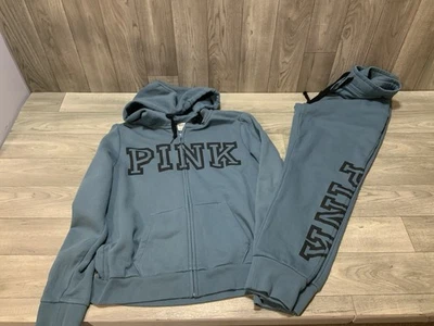 Victoria's Secret VS розовый бирюзовый наряд комплект бегун подгузники брюки средний - Изображение 1 из 4