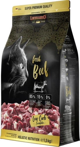LEONARDO Fresh Beef 1 5kg Katzenfutter