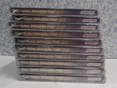 Video Game PC Wholesale Lot of 10 Pearl Harbor Defend the Fleet NEW SEALED Jewel - Image 1 of 3